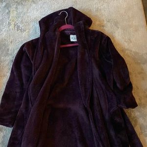 UGG Plush Hoodie Robe